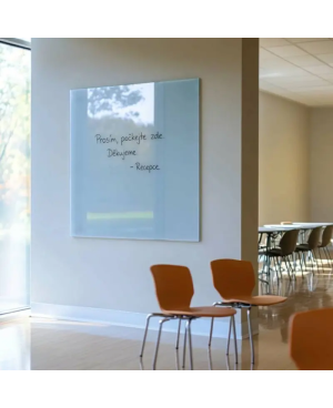 Modrá královská skleněná magnetická tabule Smatab® pro neziskové organizace