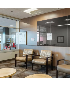 Šedá antracitová skleněná magnetická tabule Smatab® pro neziskové organizace