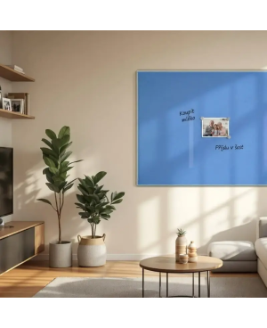 💙 Sklenená tabuľa modrá ceolinová | SMATAB®