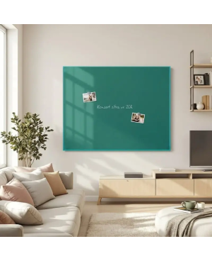 Zelená smaragdová skleněná magnetická tabule Smatab®