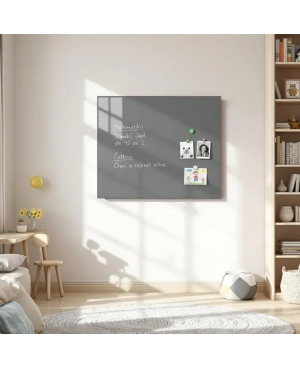⬛ Sklenená tabuľa sivá paynova | SMATAB®
