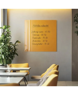 Žlutá neapolská skleněná tabule SMATAB®
