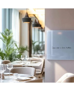 Modrá královská skleněná magnetická tabule Smatab®