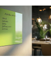 Zelená pistáciová skleněná magnetická tabule Smatab®
