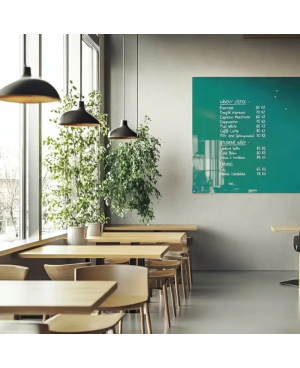 Zelená smaragdová skleněná magnetická tabule Smatab®