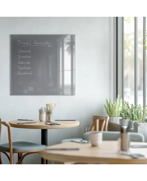 Šedá paynova skleněná magnetická tabule Smatab®