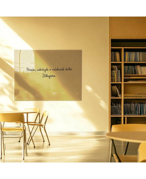 Okrová umbra skleněná magnetická tabule Smatab®