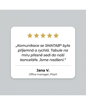 💜 Tabuľa SMATAB® fialová kobaltová pre poradne