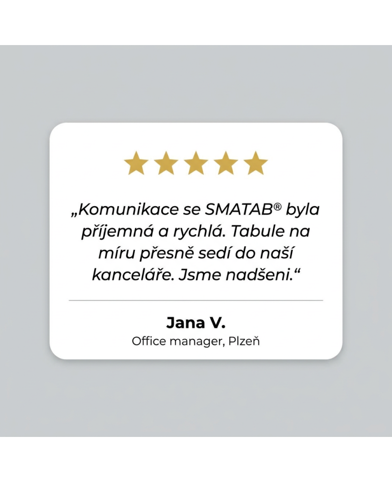 💜 Tabuľa SMATAB® fialová kobaltová pre poradne