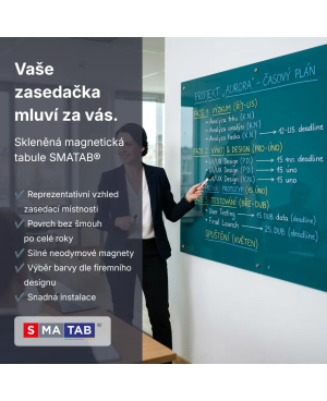 ✅ Zelená smaragdová tabuľa SMATAB® pre poradne