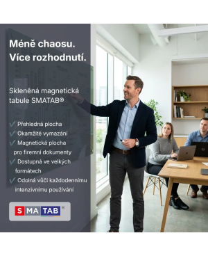 🍃 Sklenená tabuľa SMATAB® zelená veronesova