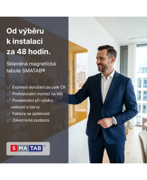 🌼 Sklenená tabuľa SMATAB® žltá neapolská
