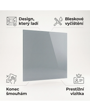 ⚫ Sklenená tabuľa SMATAB® šedá antracitová