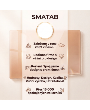 ⚫ Sklenená tabuľa SMATAB® šedá antracitová