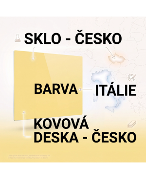 ⚫ Sklenená tabuľa SMATAB® šedá antracitová