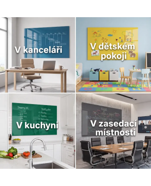 Fialová kobaltová sklenená tabuľa | Luxusný dizajn | SMATAB® 💜
