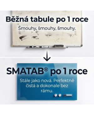 Červená koralová sklenená tabuľa | Výrazný dizajn | SMATAB® 🔥