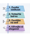 🌸 Ružová perlová sklenená tabuľa SMATAB®