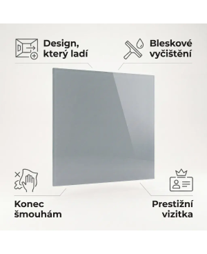 Žltá neapolská sklenená tabuľa | Teplý dizajn | SMATAB® 🌻