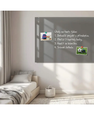 ⚫ Nalepovacia tabuľa šedá paynova SMATAB®