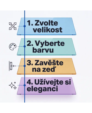 🩶 Šedá antracitová sklenená tabuľa SMATAB®