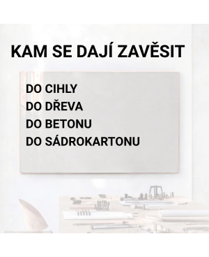 🔵 Magnetická nástěnka modrá královská | SMATAB®