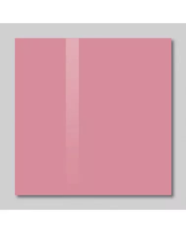 Skleněná magnetická tabule - růžová perlová Smatab®