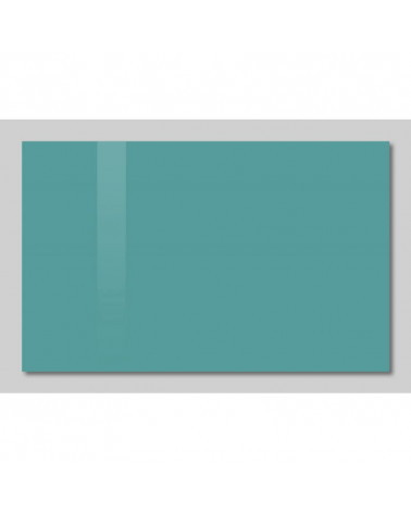 Skleněná magnetická tabule - zelená smaragdová Smatab®