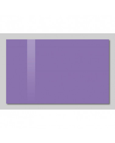 Firemní skleněná magnetická tabule - fialová kobaltová Smatab®