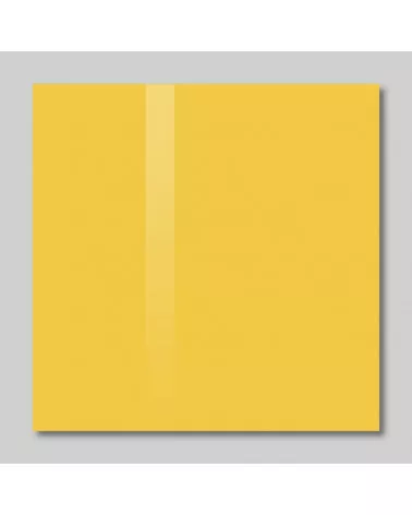 Skleněná magnetická tabule pro děti - žlutá neapolská Smatab®