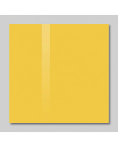 Smatab® sklenená magnetická tabuľa žltá neapolská