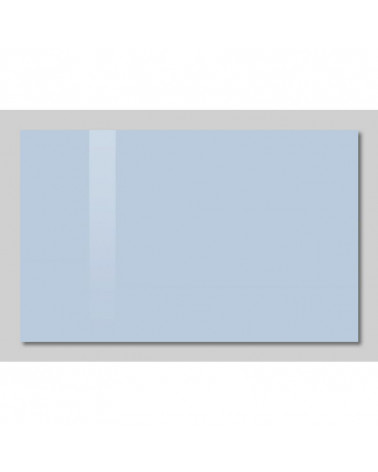 Skleněná magnetická tabule nalepovací na zeď - modrá královská Smatab®
