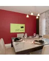 Skleněná magnetická tabule do restaurace - zelená pistáciová Smatab®