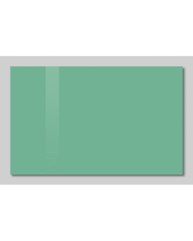 Zelená veronesova skleněná magnetická tabule na míru Smatab®