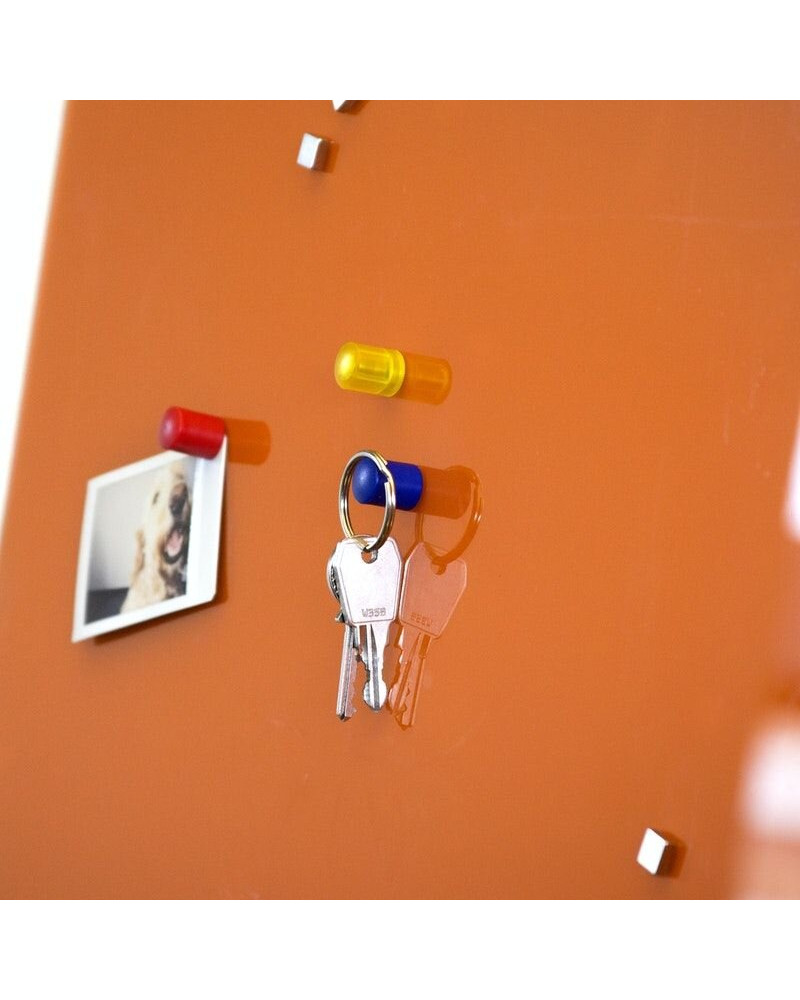 Kancelářský magnet OF-2 červený, 10 ks