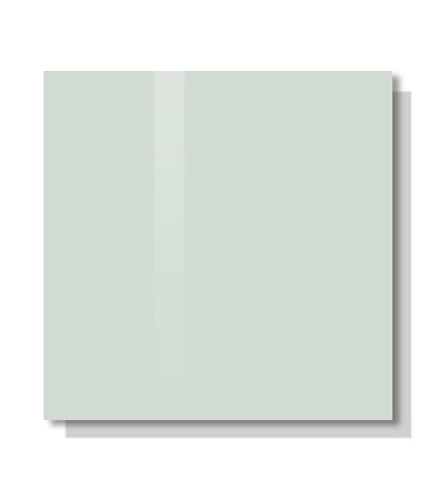 Biela saténová sklenená tabuľa SMATAB®