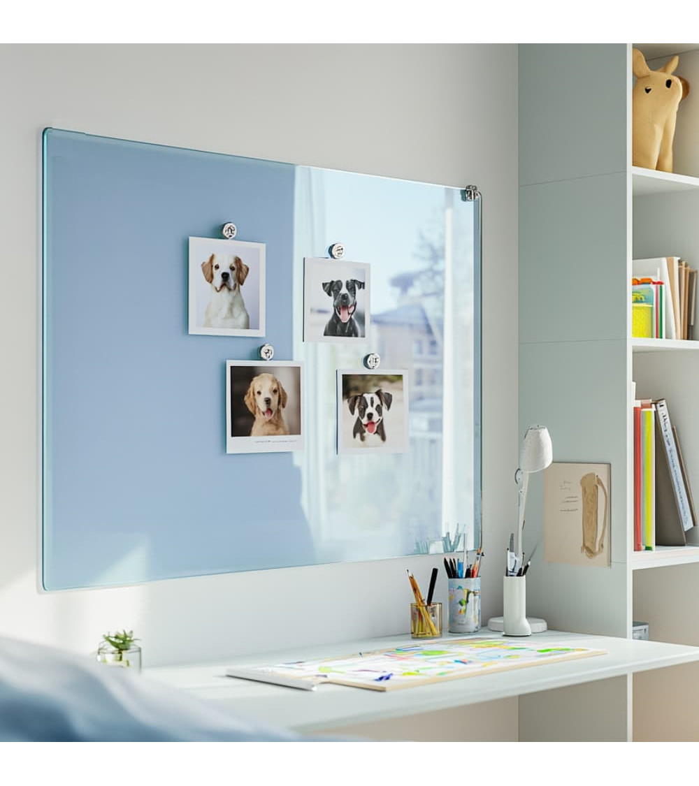 Skleněná magnetická tabule - modrá královská Smatab®