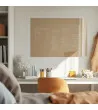 Skleněná magnetická tabule - okrová umbra Smatab®