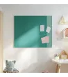 Skleněná magnetická tabule pro děti - zelená smaragdová Smatab®