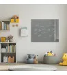 Skleněná magnetická tabule - šedá paynova Smatab®