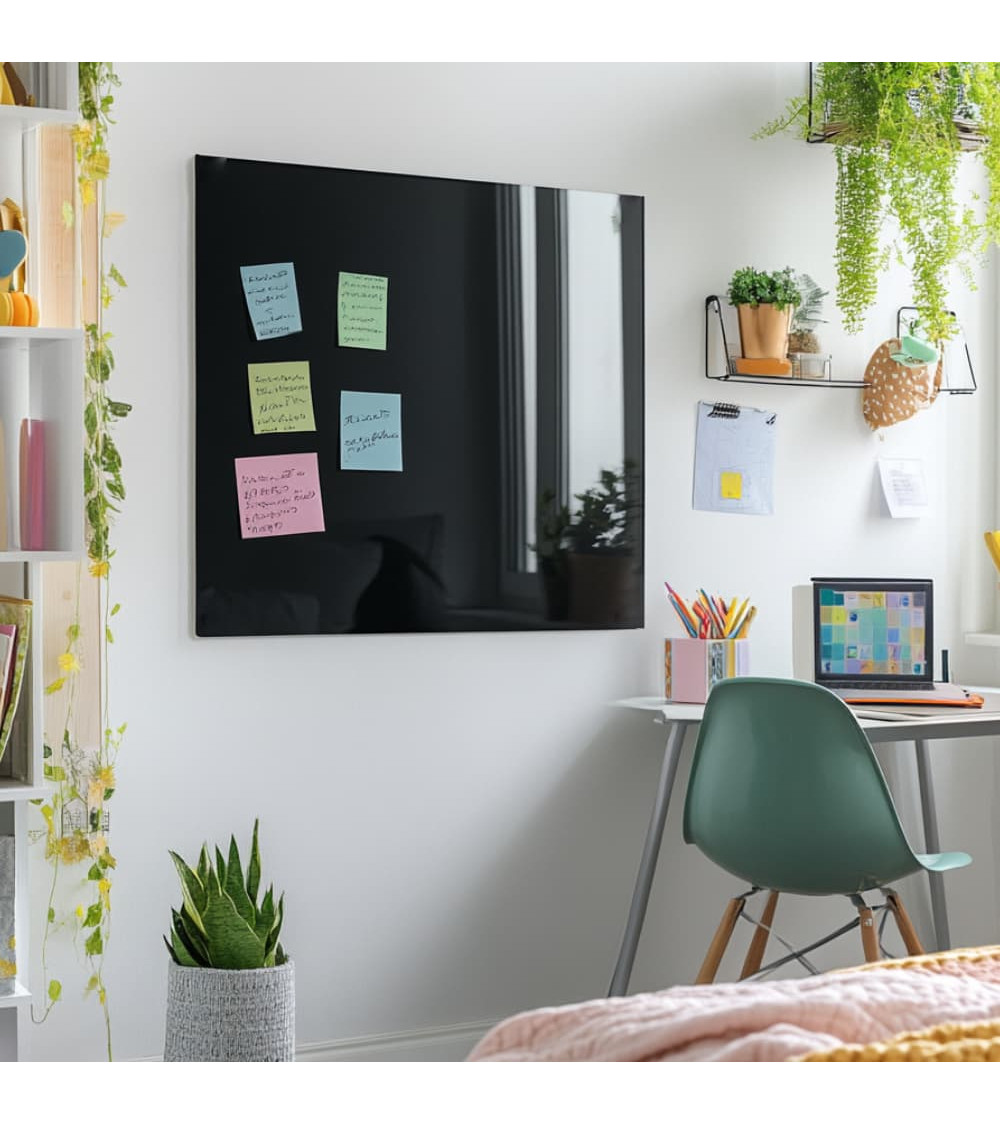 Černá skleněná magnetická tabule Smatab®