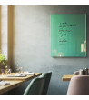 Skleněná magnetická tabule do restaurace - zelená veronesova Smatab®