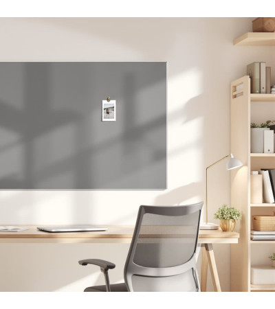 Skleněná magnetická tabule domácí - šedá paynova Smatab®