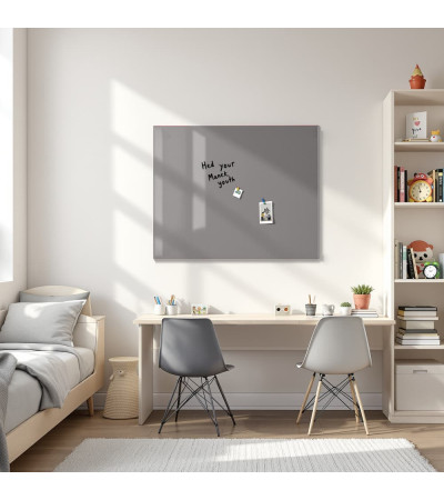 Skleněná magnetická tabule domácí - šedá paynova Smatab®