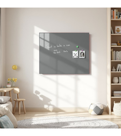 Skleněná magnetická tabule domácí - šedá paynova Smatab®