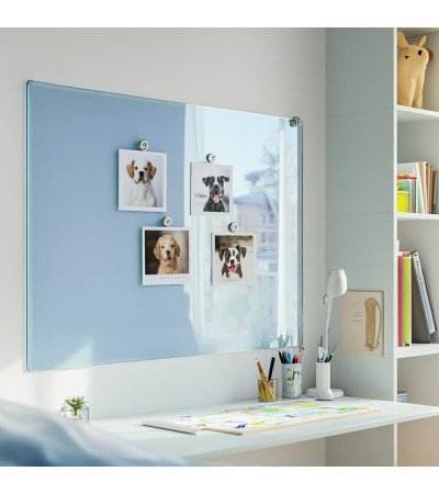 Skleněná magnetická nástěnka - modrá královská Smatab®