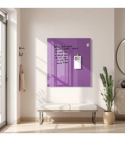 Smatab® sklenená magnetická tabuľa fialová kobaltová