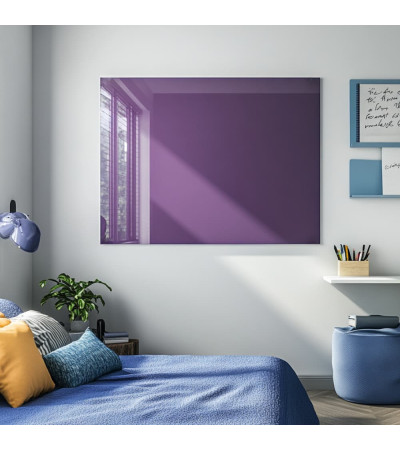 Smatab® sklenená magnetická tabuľa fialová kobaltová