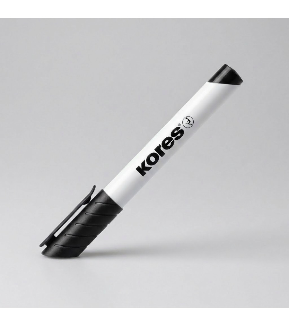 Popisovač Kores na tabule - 3mm, černý