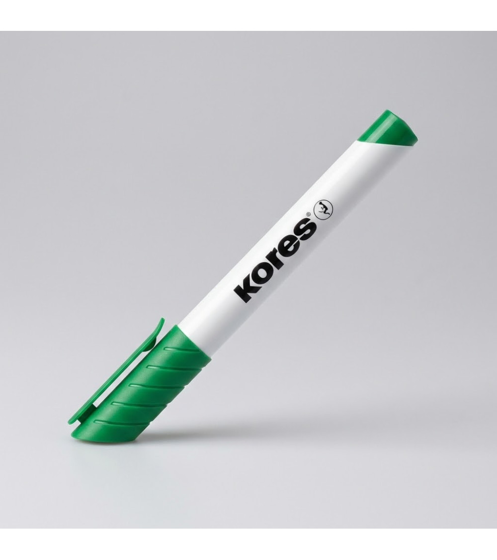 Popisovač Kores na tabule - 3mm, zelený
